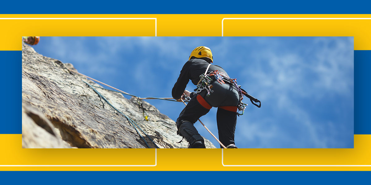 Can I Use My Rock Climbing Equipment As Industrial Fall Protection? - Rigid  Lifelines