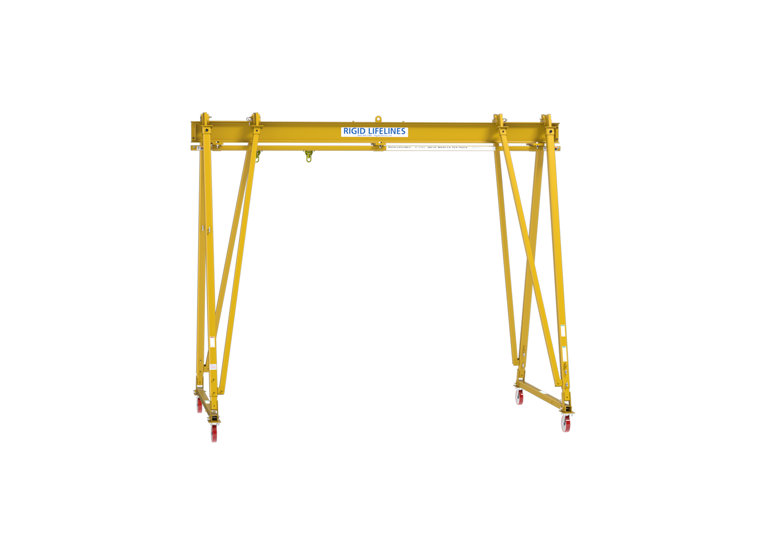 Rigid Lifelines® Fall Protection - Rolling A Frame Standalone Picture
