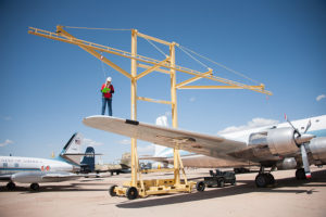Rigid Lifelines® Fall Protection - Griffin™ System for Airplane Inspection