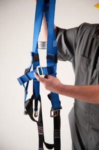 Rigid Lifelines® Fall Protection - Close-Up of a Harness System