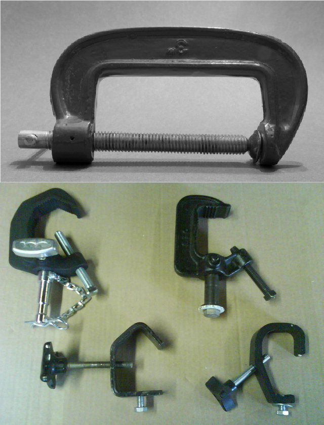 examples of types of c clamps