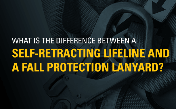 Rigid Lifelines® Fall Protection - Differences Between Self-Retracting Lanyards and Lifelines