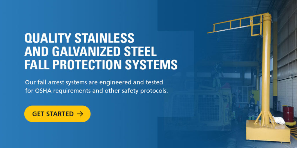 Contact Rigid Lifelines for quality and galvanized steel fall protection systems!