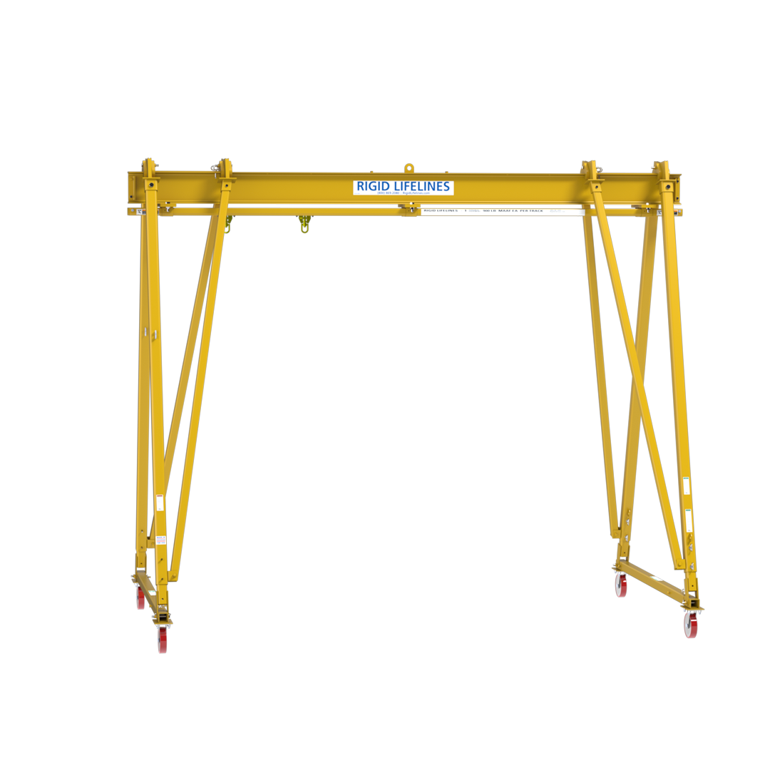 Rigid Lifelines® Fall Protection - Rolling A Frame Standalone Picture