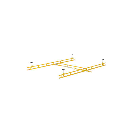 Rigid Lifelines® Fall Protection - Traveling Bridge System Diagram